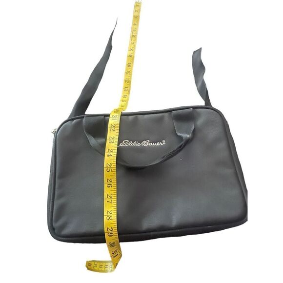 Eddie Bauer Gray Portable Spacious Shoulder Strap Zipper Closure Camera Case - Picture 3 of 12